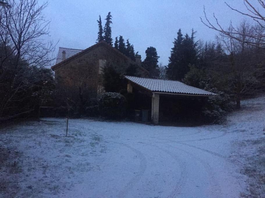 Grande Maison Familiale En Pierres Sud Ardeche Lalevade-dʼArdèche Bagian luar foto