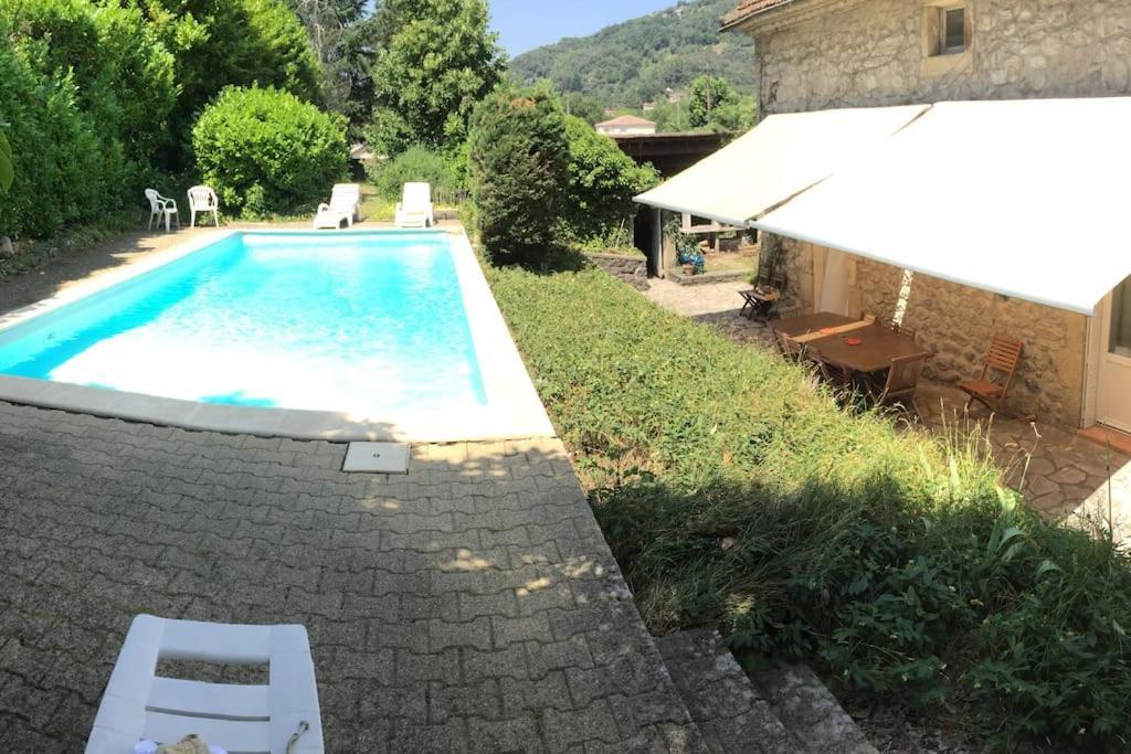 Grande Maison Familiale En Pierres Sud Ardeche Lalevade-dʼArdèche Bagian luar foto